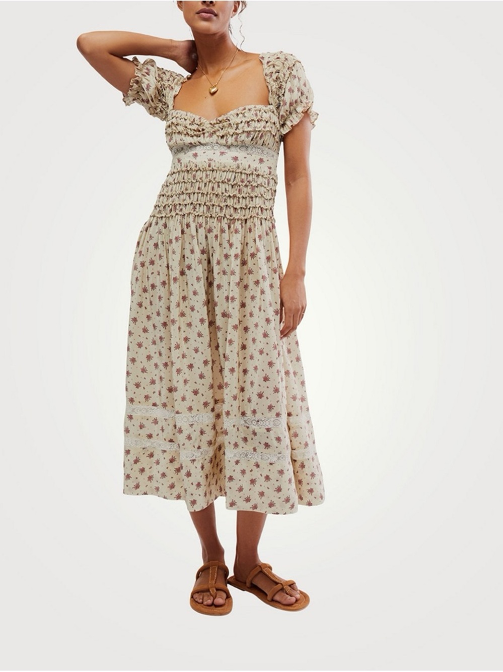 NWT Free People Bali-Juniper Dress